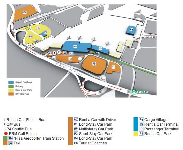 pisa airport terminal map Directions Lunigiana Activities pisa airport terminal map